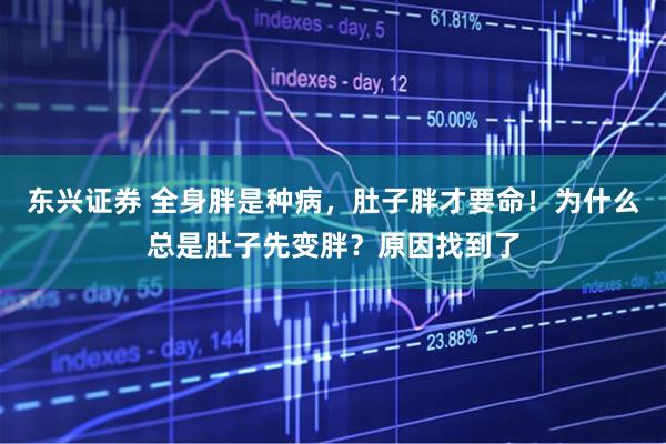 东兴证券 全身胖是种病，肚子胖才要命！为什么总是肚子先变胖？原因找到了